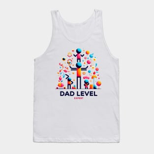 Dad Level : Expert Father's Day Tank Top